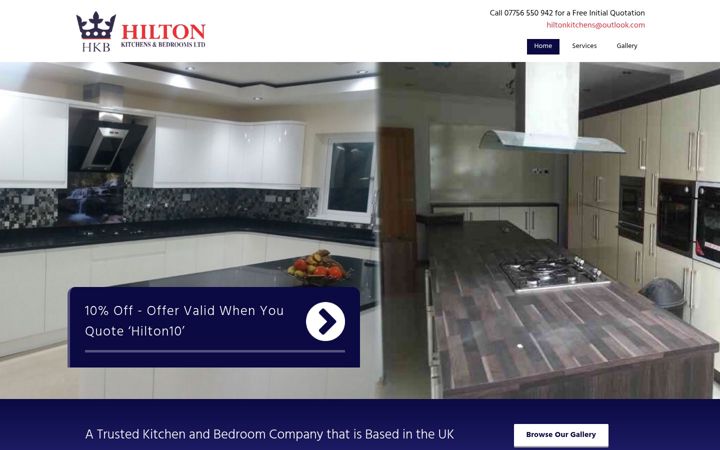 hiltonkitchens.co.uk