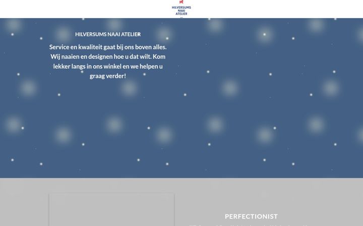 Screenshot of hilversumsatelier.nl
