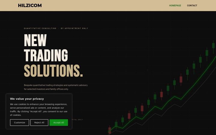 Screenshot of hilzi.com