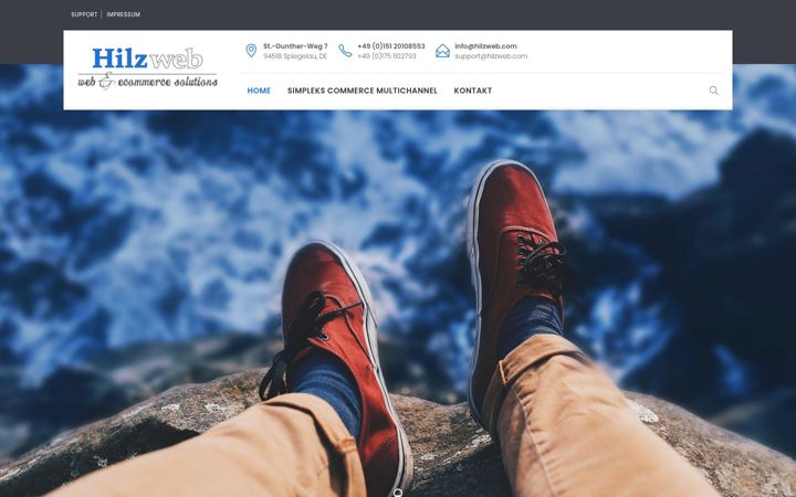 Screenshot of hilzweb.com