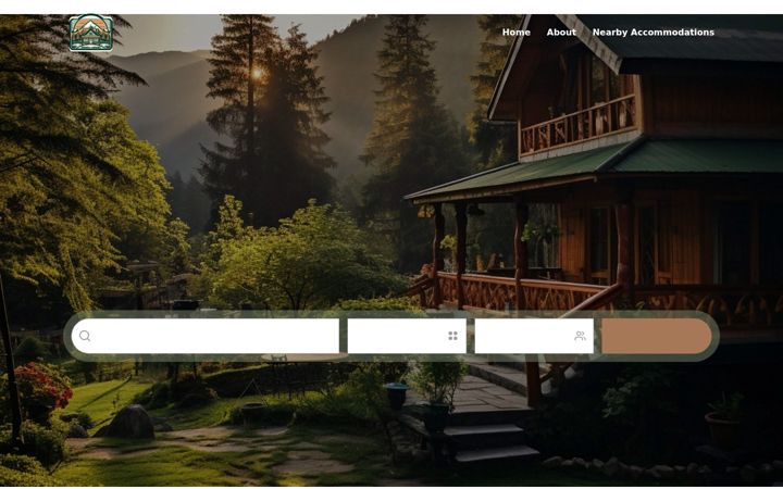 Screenshot of himalayangreencottage.com
