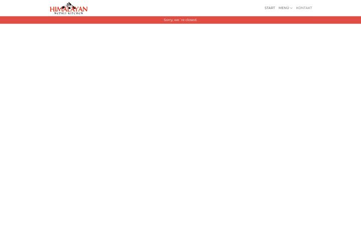 Screenshot of himalayankitchen.at