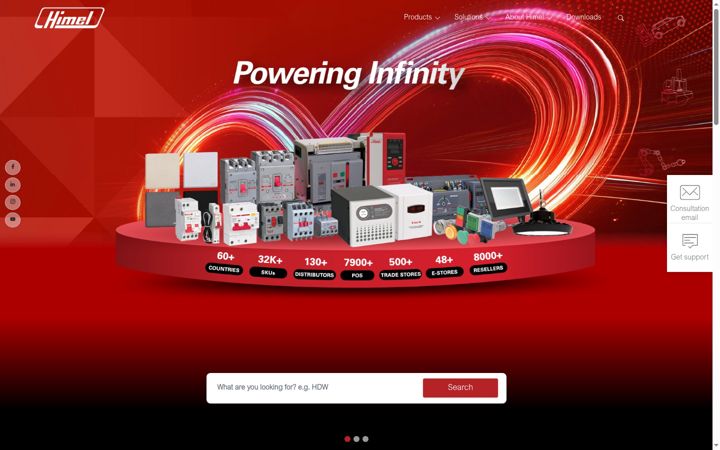 Screenshot of himel.com
