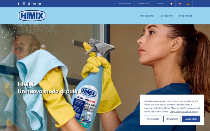Screenshot of himix.it