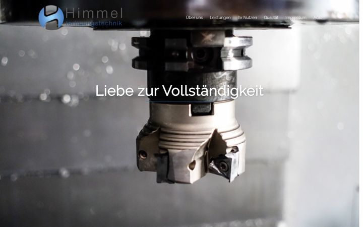Screenshot of himmel-fertigungstechnik.de