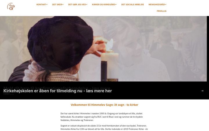 Screenshot of himmelevsogn.dk
