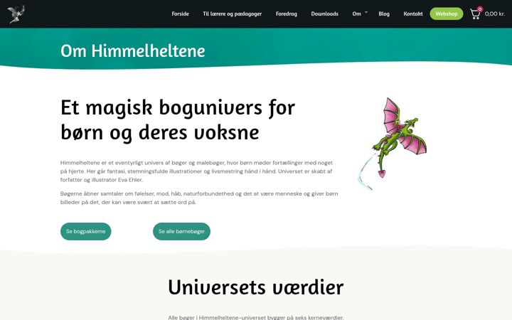 Screenshot of himmelheltene.dk