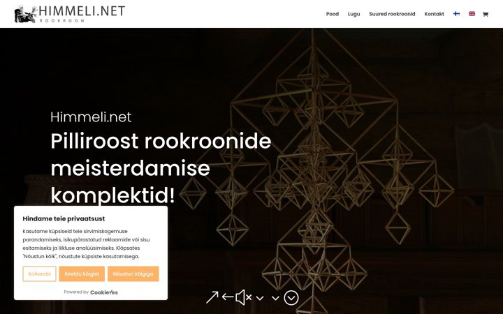 Screenshot of himmeli.net
