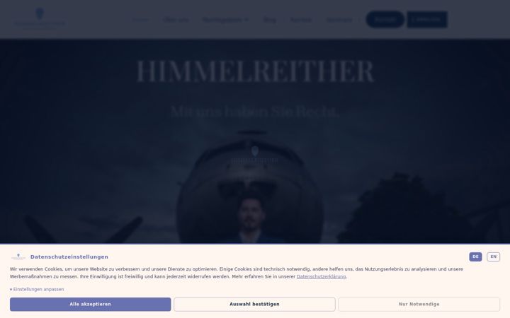Screenshot of himmelreither.de