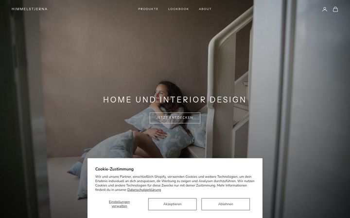 Screenshot of himmelstjerna.com