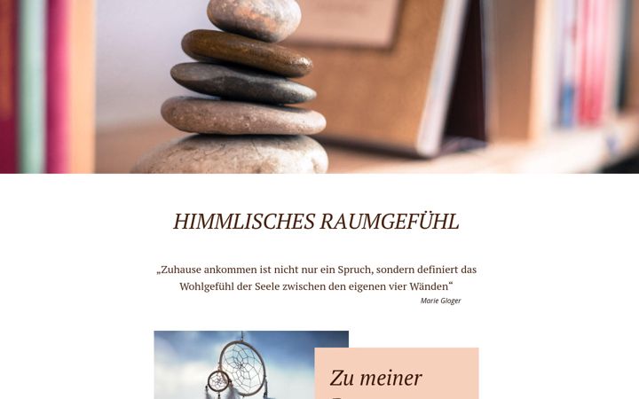 Screenshot of himmlischesraumgefuehl.de