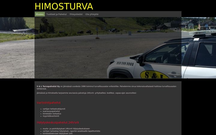 Screenshot of himosturva.fi