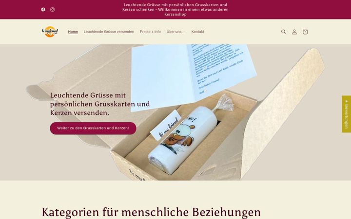 Screenshot of himyfriend.ch
