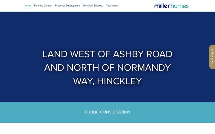 Screenshot of hinckleynorth-consultation.co.uk