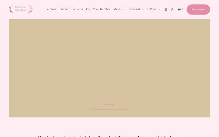 Screenshot of hindrekutalu.ee