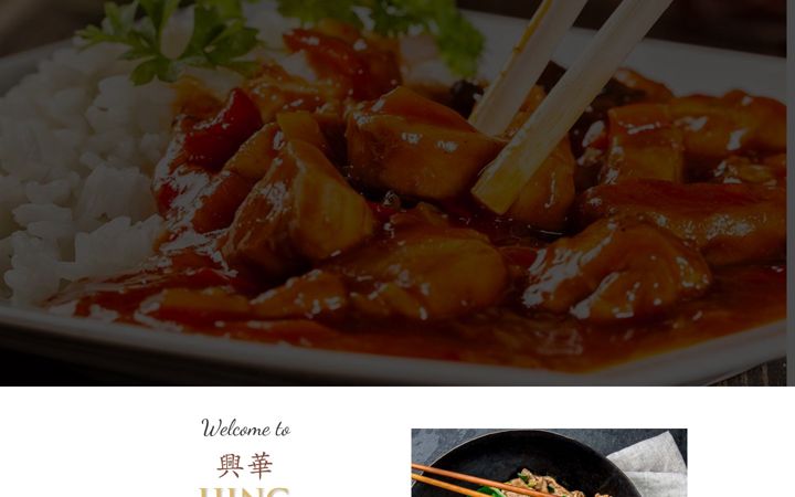 Screenshot of hinghua.co.uk