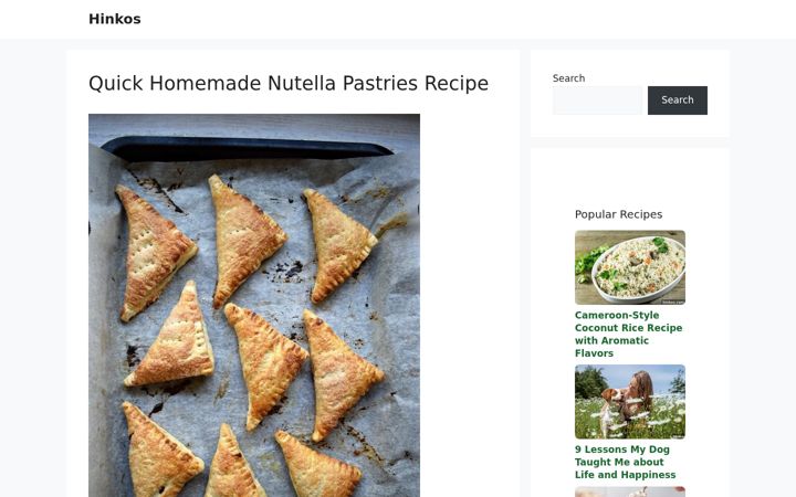 Screenshot of hinkos.com