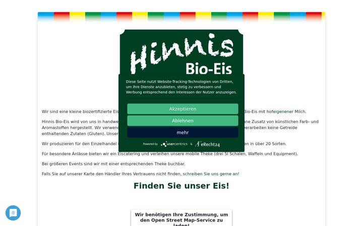 Screenshot of hinnis-bio-eis.de