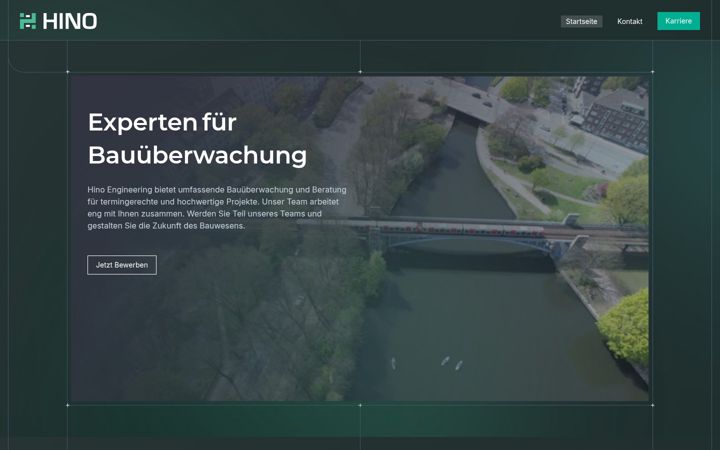 Screenshot of hinoengineering.de