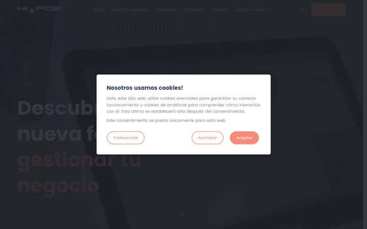Screenshot of hiopos.com
