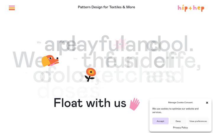 Screenshot of hipandhep.com