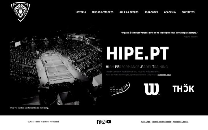 Screenshot of hipe.pt