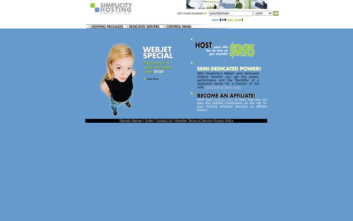 Screenshot di hiper.net