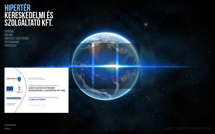 Screenshot of hiperter.hu