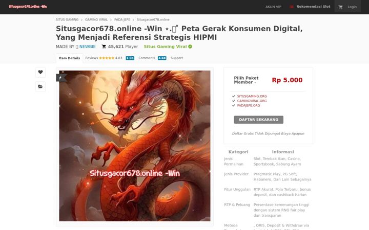 Screenshot of hipmituban.org