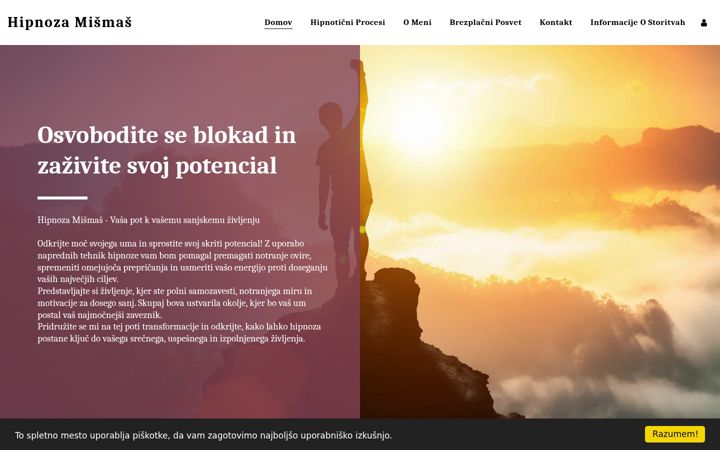 Screenshot of hipnozamismas.com