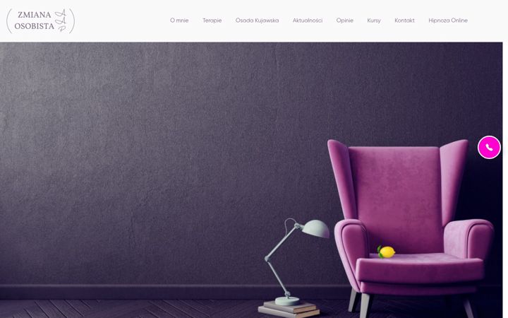 Screenshot of hipnozana.pl