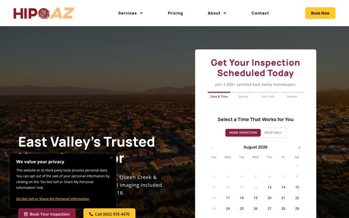 Screenshot of hipoaz.com