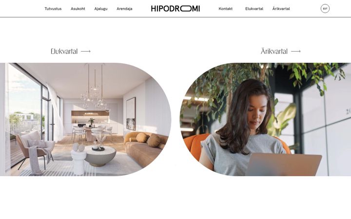 Screenshot of hipodroomi.ee