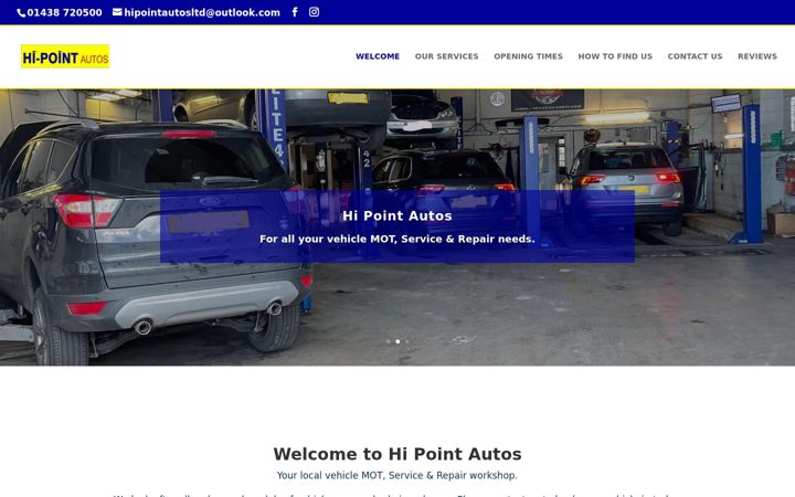 Screenshot of hipointautos.co.uk