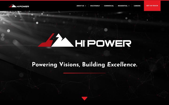 Screenshot of hipowerelectric.us