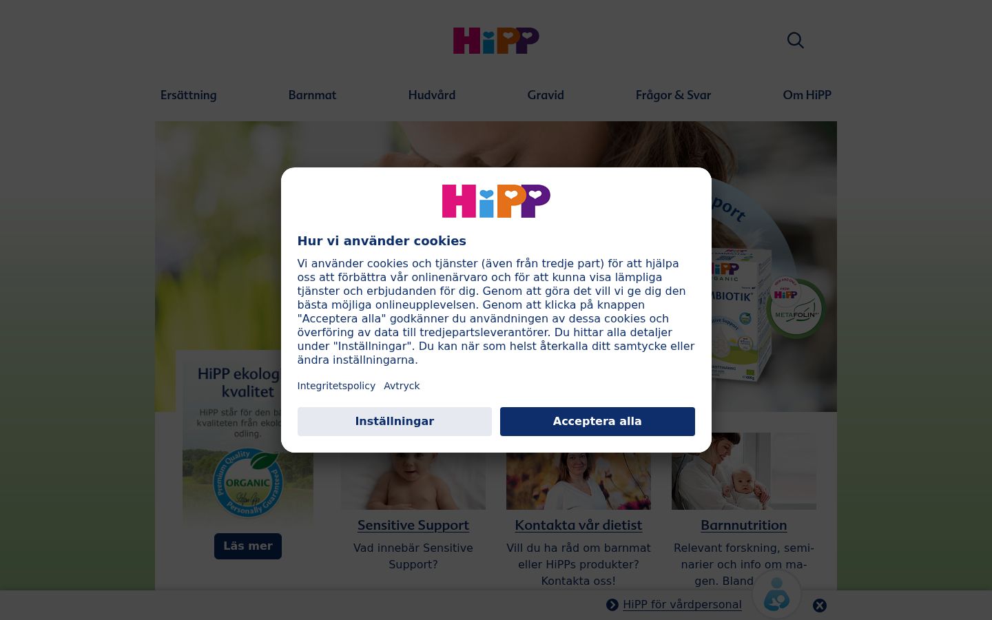 Captură de ecran a bannerului de consimțământ afișat înainte de orice interacțiune