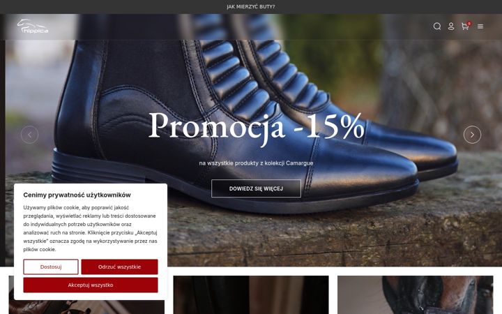 Screenshot of hippica.pl