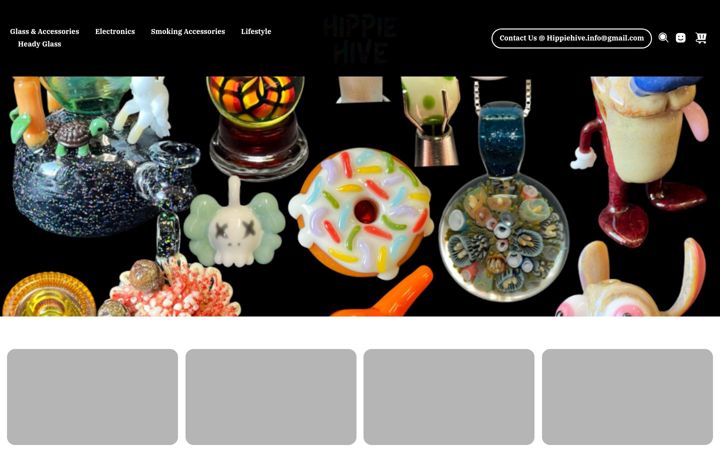 Screenshot of hippiehive.co