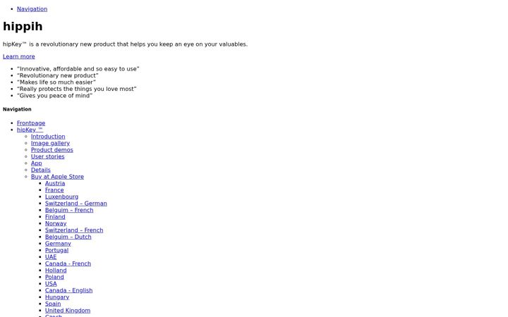 Screenshot of hippih.com