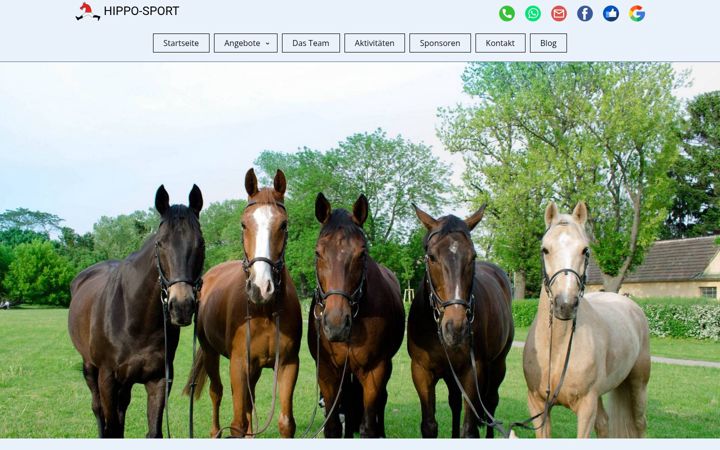 Screenshot of hippo-sport.at
