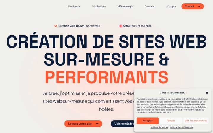 Screenshot of hippocom.fr