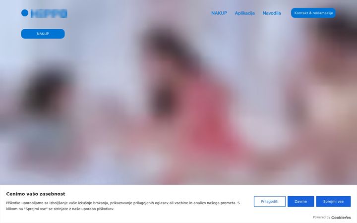 Screenshot von hippodiabetes.si