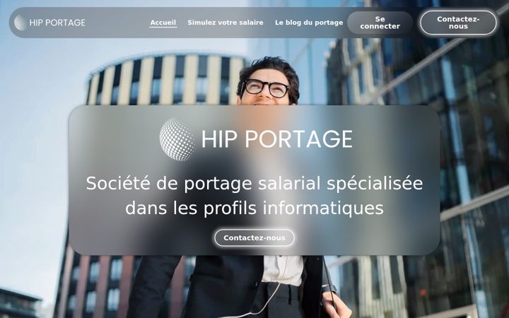 Screenshot of hipportage.com