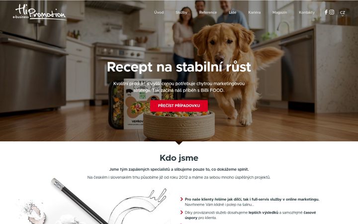 Screenshot of hipromotion.cz