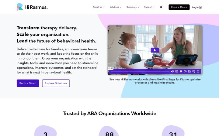 Screenshot of hirasmus.com