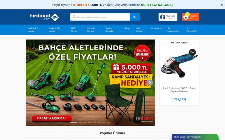 Screenshot of hirdavat24.com
