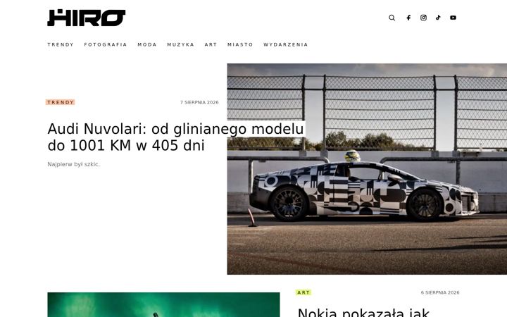 Screenshot of hiro.pl