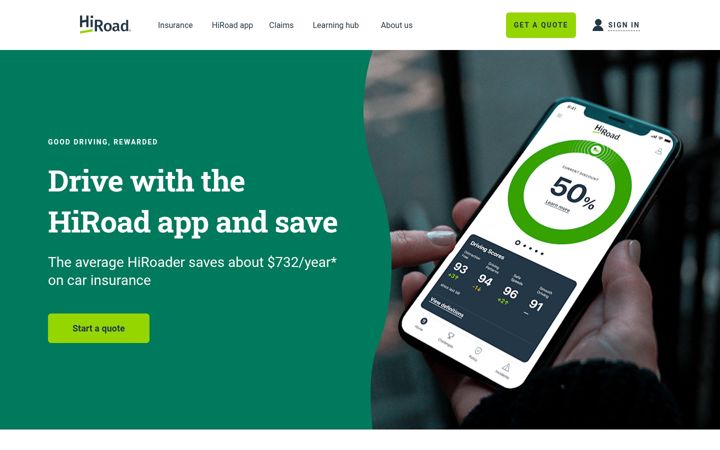 Screenshot of hiroad.com