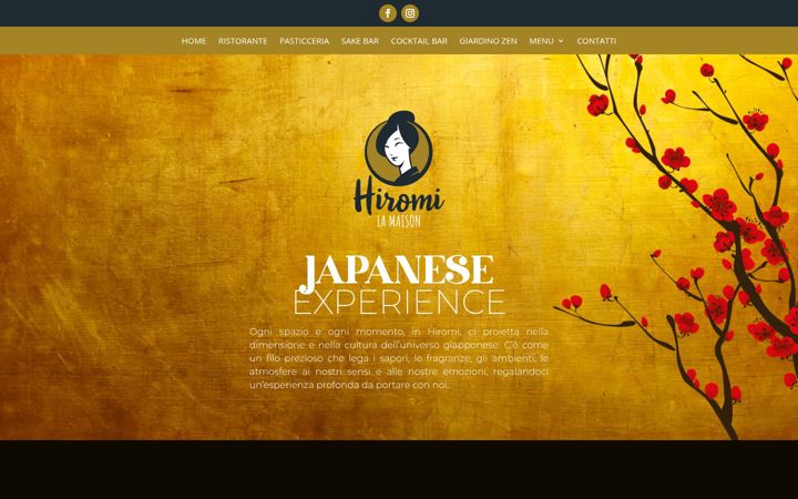 Screenshot of hiromimaison.it