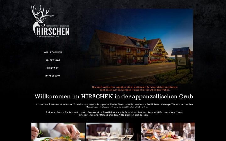 Screenshot of hirschen.online